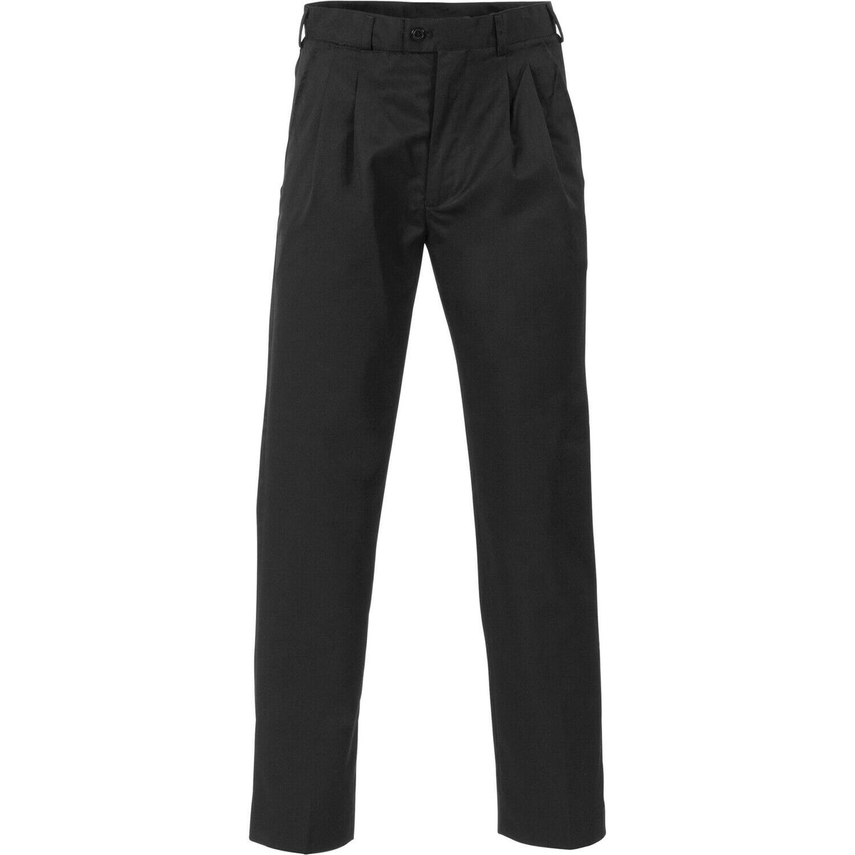DNC Workwear Mens Mens P/V Pleat Front Pants Comfortable Work Comfort 4502-Collins Clothing Co