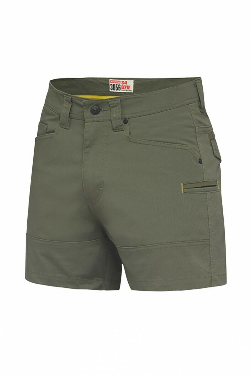 Hard Yakka 3056 Short Shorts Cotton Ripstop Tradie Utility Stretch Y05115-Collins Clothing Co