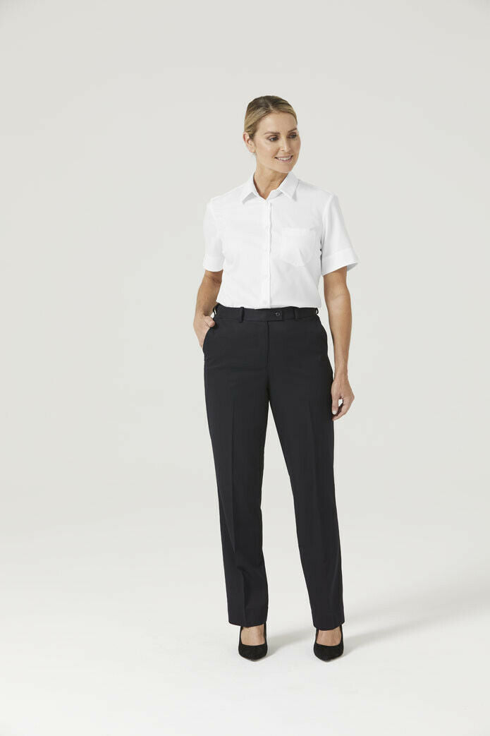 NNT Womens Business Stretch Twill Short Sleeve Formal Shirt Comfy Classic CATUHM-Collins Clothing Co