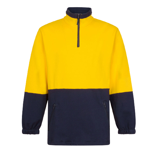 Portwest Cotton Brush Fleece Jumper Reflective Taped Safety Work MF515-Collins Clothing Co