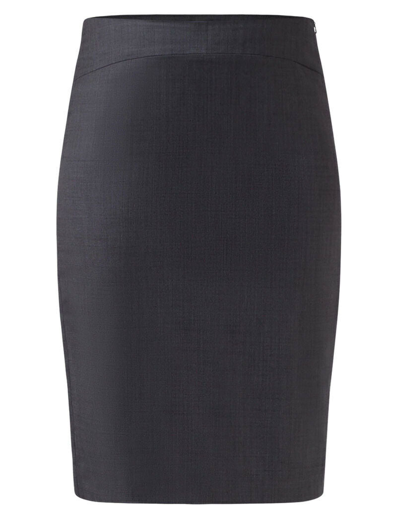 NNT Womens Business Sharkskin Detail Pencil Skirt Classic Pencil Shape CAT2N4-Collins Clothing Co