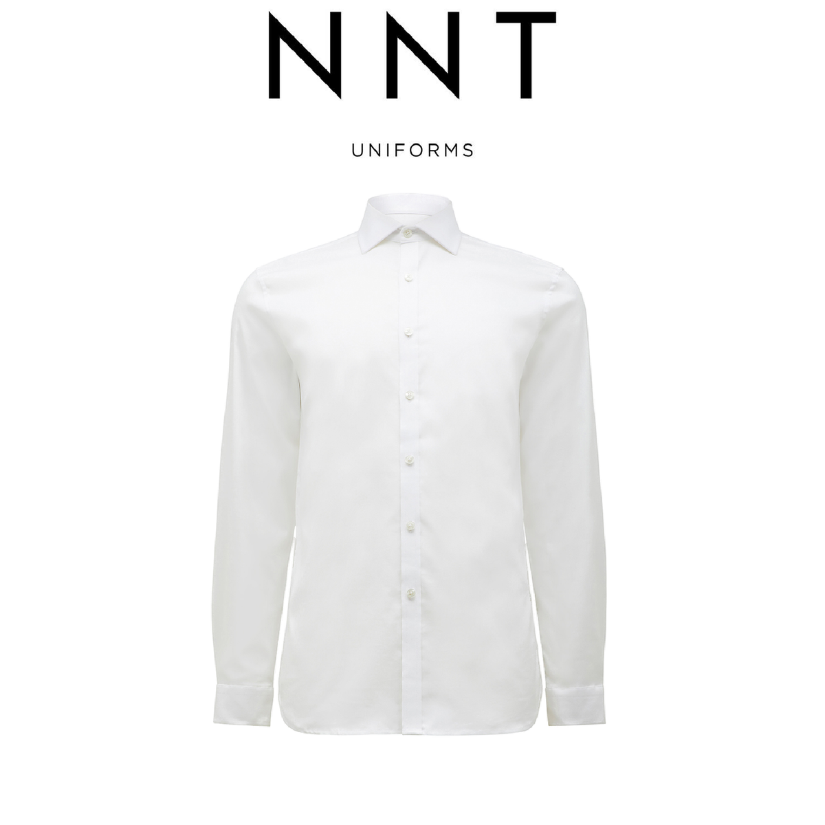 NNT Men Business Shirt Long Sleeve Honeycomb Shirting Formal Cotton Shirt CATJ6E