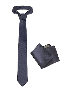 NNT Mens Pin Dot Tie & Pocket Square Classic Micro Dot Design CATK33-Collins Clothing Co