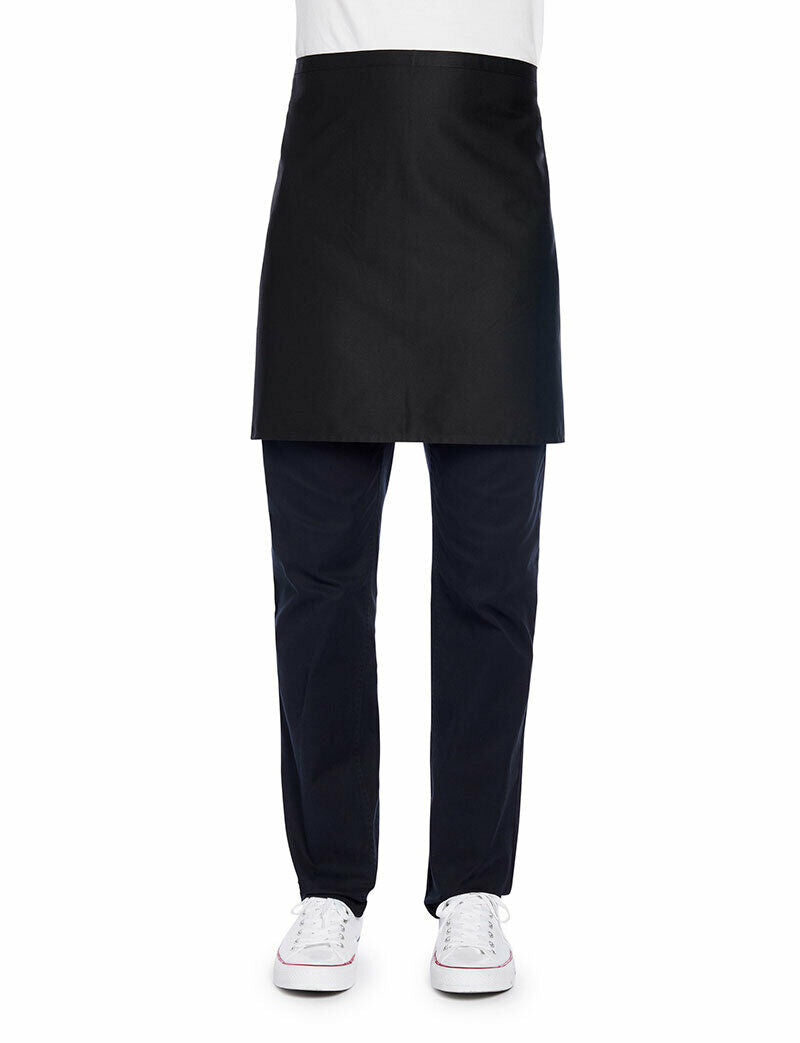 NNT Chef Work Half Apron No Pockets Durable Polycotton Tough Heavyweight CATK2C-Collins Clothing Co