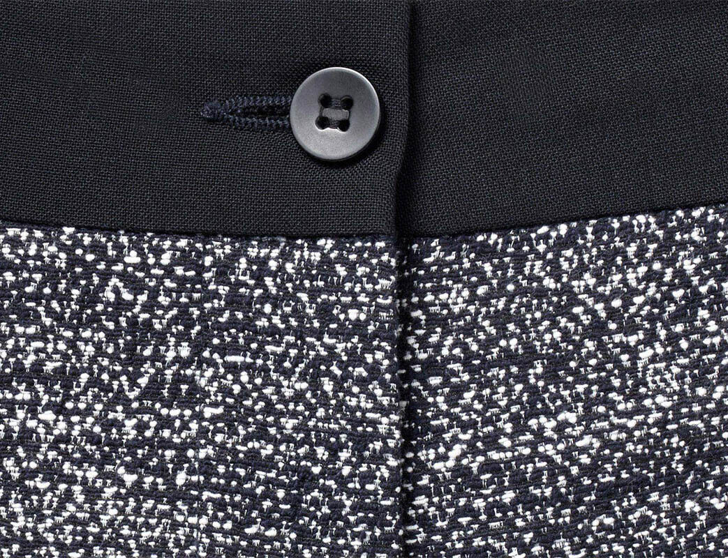 NNT Women Slim line Pant Slim Fit Stretch Comfort Doby Textured Tweed CAT3SF-Collins Clothing Co