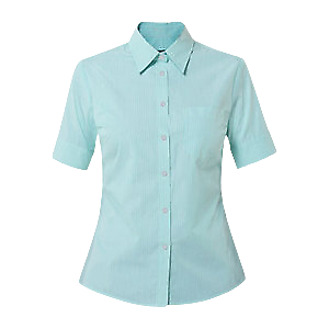 NNT Womens Cotton Blend Balance Stripe BK Stripe Business Classic Shirt CAT47C-Collins Clothing Co