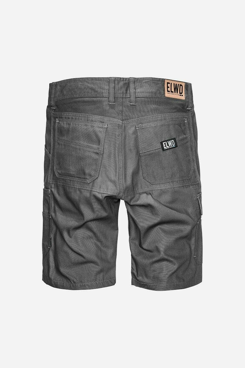 Mens Elwood Work Utility Shorts Canvas Cargo Phone Pocket Tough Tradie EWD201-Collins Clothing Co