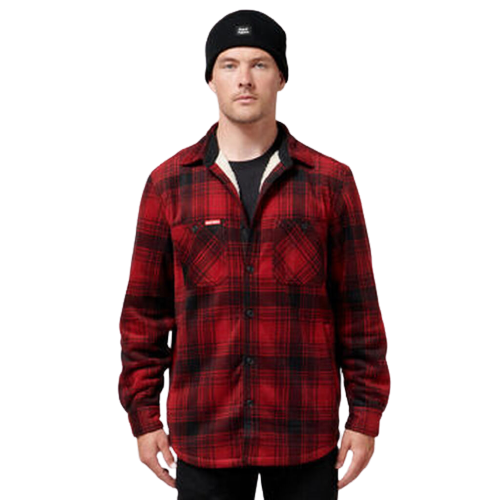 Hard Yakka Mens Legends Sherpa Comfy Fleece Jacket With Free Beanie Work Y06518-Collins Clothing Co