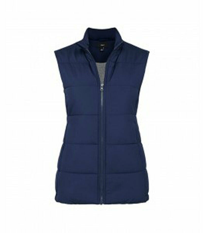 NNT Womens Ladies Puffer Vest Sleeveless Water Resistant Zip Front CAT749-Collins Clothing Co