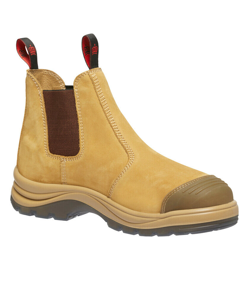 Steel toe cap store boots with memory foam