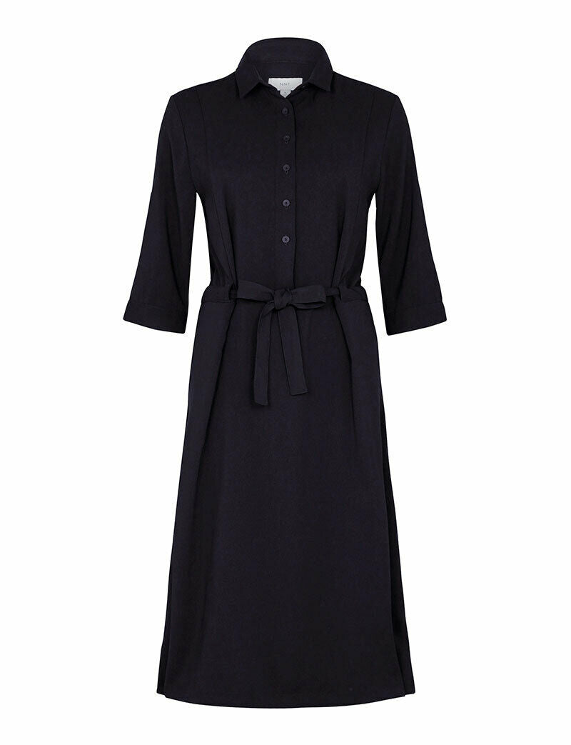 NNT Womens Shirt Classic Fit Dress Adjustable Sleeve Knee Length Comfort CAT67Y-Collins Clothing Co