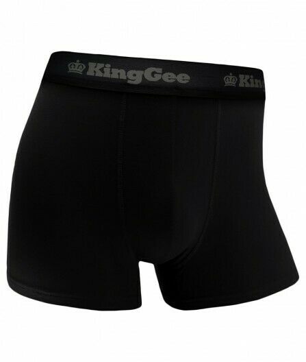 KingGee Mens Bamboo Work Trunk 3 Pack Superior Jocks Comfort Breathable K19005-Collins Clothing Co