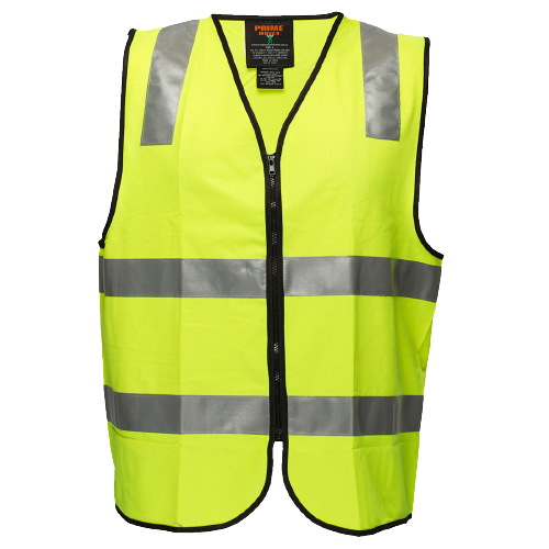 Portwest Staff Zip Vest D/N 2 Tone Hi Vis Reflective Tape Work Safety MZ107-Collins Clothing Co