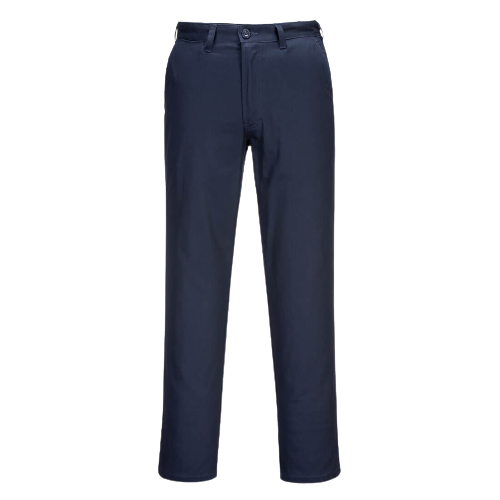 Portwest Straight Leg Pants Comfortable Button Belt Pant MW703-Collins Clothing Co