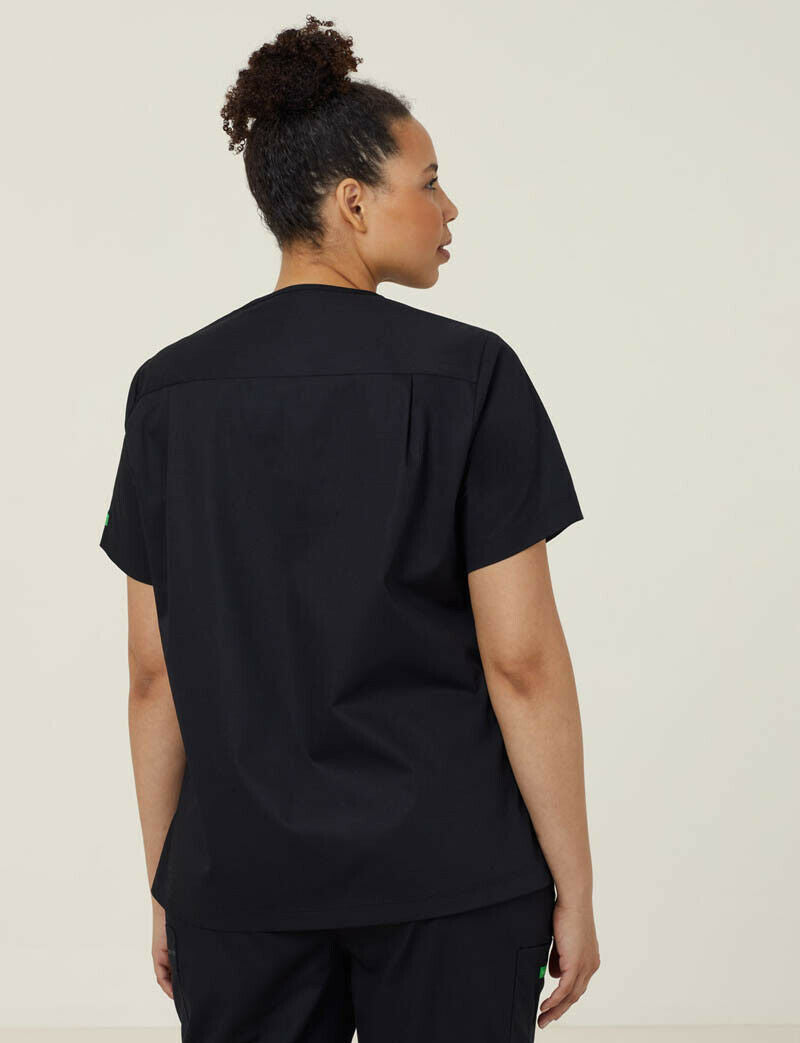 NNT Uniform Womens Next Gen Antibacterial Florence Scrub Top V Neck Nurse CATULM-Collins Clothing Co