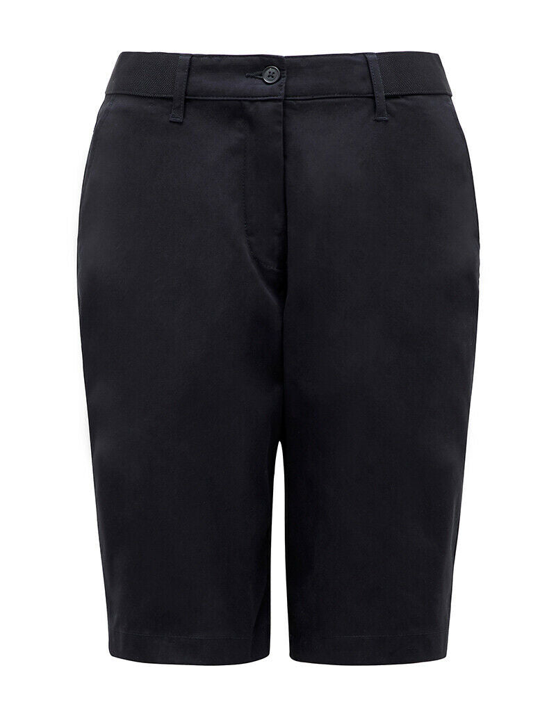 NNT Womens Cargo Chino Short Pants Stretch Waistband Short Tailored Fit CAT3QJ-Collins Clothing Co