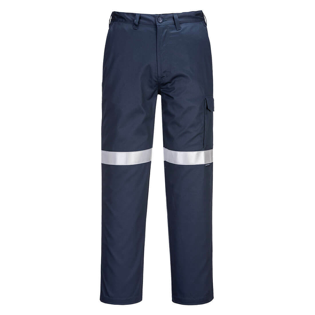 Portwest Mens Flame Resistant Cargo Pant Reflective Cotton Work Safety MW701-Collins Clothing Co