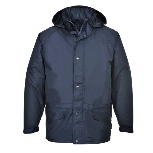 Portwest Mens Arbroath Breathable Fleece Lined Jacket Waterproof Navy Jacket S53-Collins Clothing Co