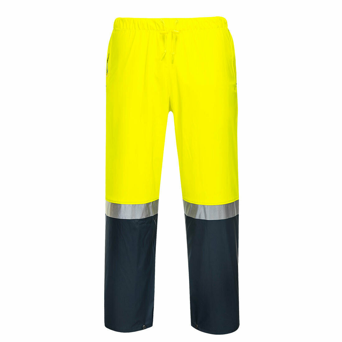 Portwest Mens Huski Farmers Hi-Vis Pants Reflective Work Safety Tapped K8101-Collins Clothing Co