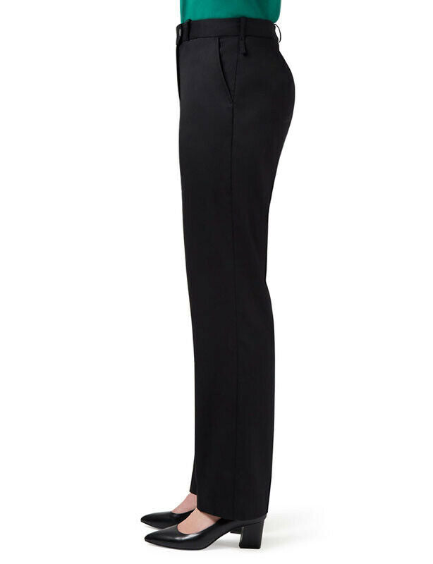 NNT Womens Stretch Twill Business Pants Elastic Waistband Formal Wear CAT3CA-Collins Clothing Co