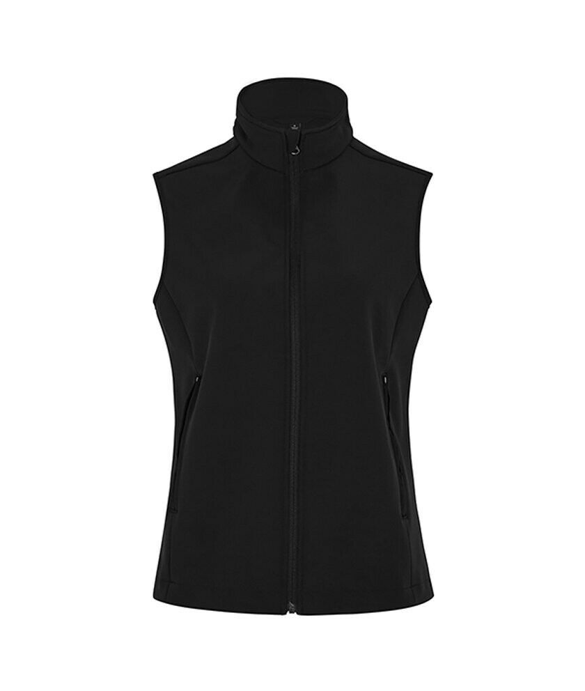 Womens NNT Ladies Warm Bonded Fleece Sleeveless Zip Vest Black Navy CAT748-Collins Clothing Co