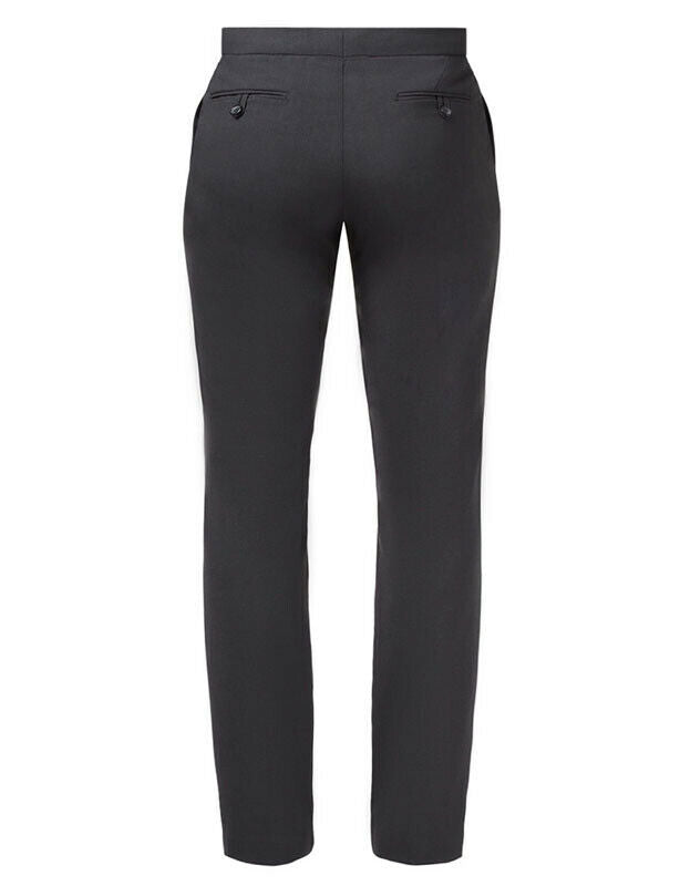 NNT Women Stretch Wool Blend Tab Formal Pants Straight Leg Business Pant CAT3CU-Collins Clothing Co