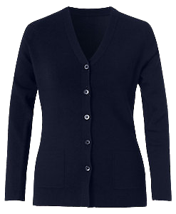 NNT Womens Wool Rich V Neck Cardigan Classic Long Sleeve CAT51C-Collins Clothing Co