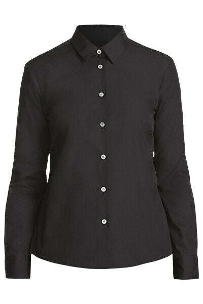 NNT Womens Long Sleeve Shirt Formal Polycotton Modern Slimline Business CATU67-Collins Clothing Co