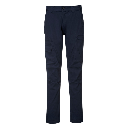 Portwest KX3 Cargo Pants Multiple Pocket Cotton Stretch Slim Pant T801-Collins Clothing Co