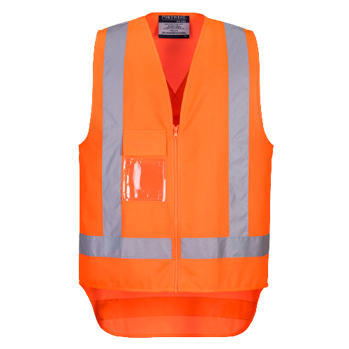 Portwest TTMC Vest Lighweight Hi Vis Reflective Tape Work Safety TM310-Collins Clothing Co