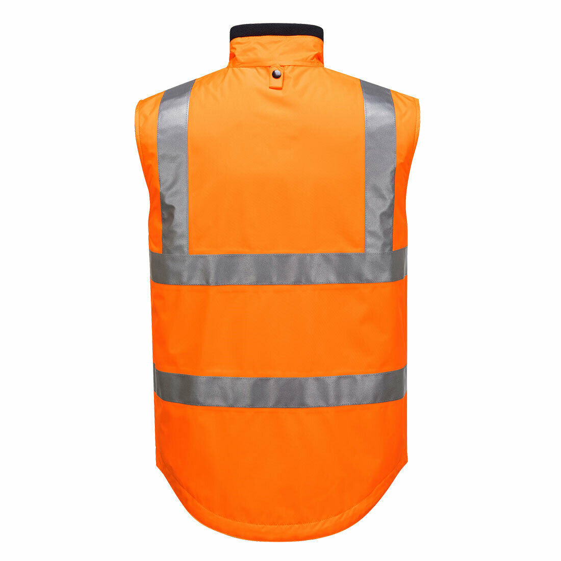 Portwest Mens Hi-Vis Polar Fleece Reversible Vest Reflective Work Safety MV214-Collins Clothing Co