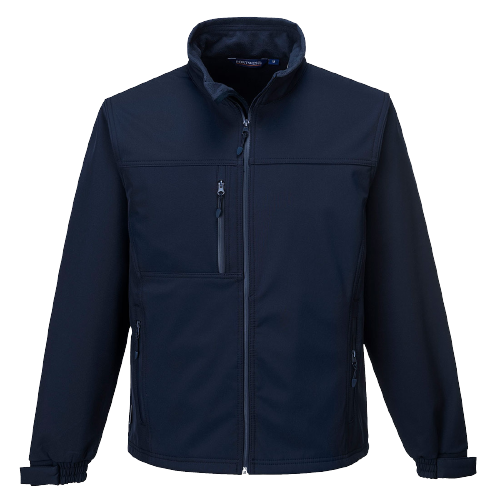 Portwest Mens Softshell Jacket (3L) Waterproof Full Zip Breathable Jacket TK50-Collins Clothing Co