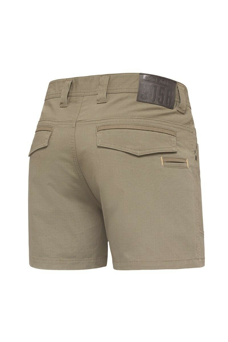 Hard Yakka 3056 Short Shorts Cotton Ripstop Tradie Utility Stretch Y05115-Collins Clothing Co