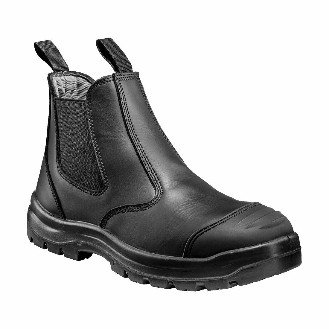 Portwest Mens Warwick Leather Safety Dealer Boots AntiStatic Footwear Work FT70-Collins Clothing Co