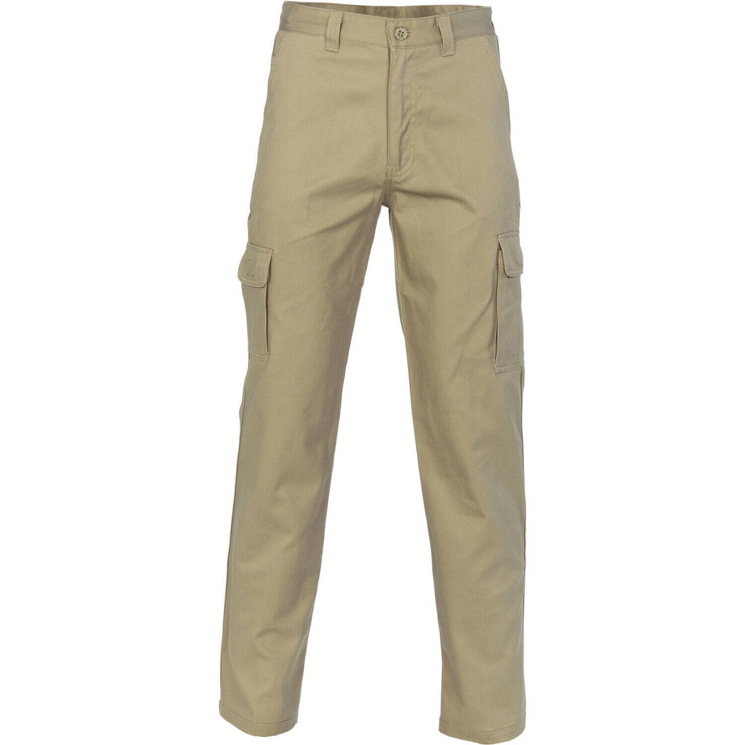 DNC Workwear Mens Cotton Drill Cargo Pants Comfortable Tough Pant Work 3312-Collins Clothing Co