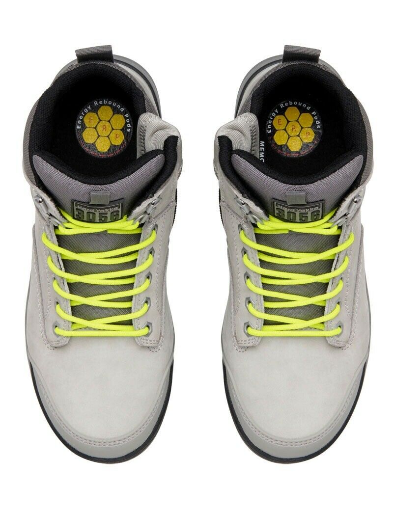 Hard Yakka Mens 3056 Lace Zip Boot Water Resistant Leather Work Safety Y60202-Collins Clothing Co