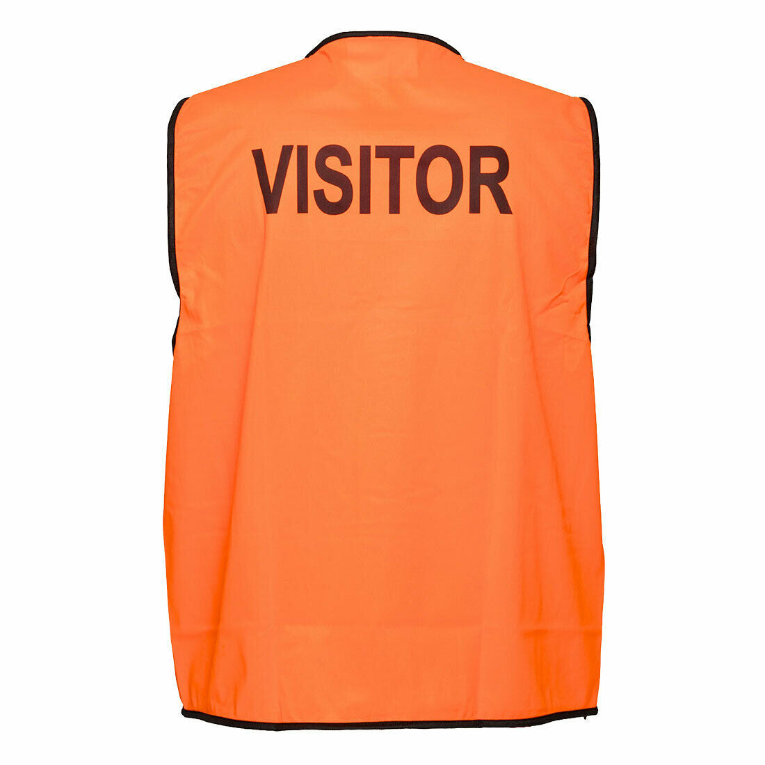 Portwest Visitor Hi-Vis Vest Class D Lightweight Touch Tape Work Safety MV120-Collins Clothing Co