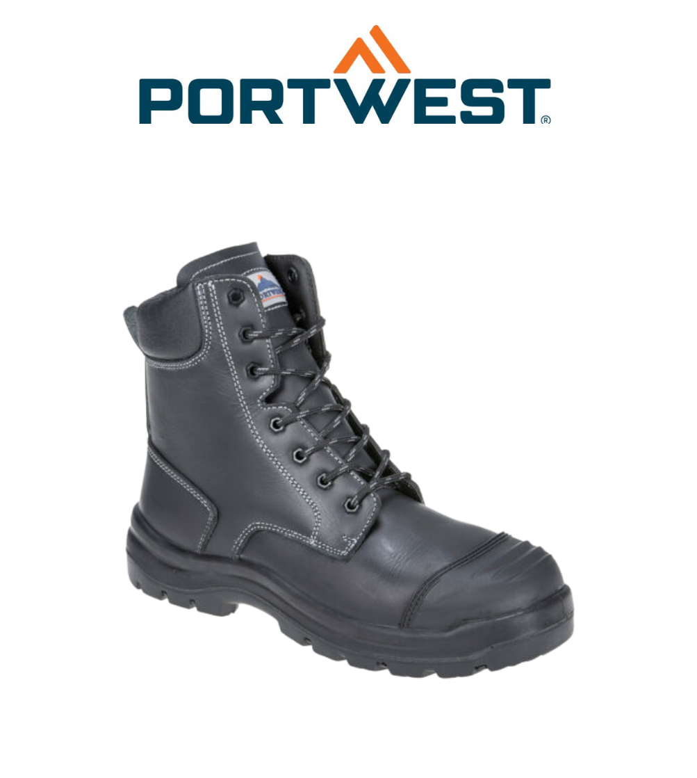 Portwest Mens Eden Safety Boots S3 HRO CI HI Protective Steel Midsole Comfy FD15