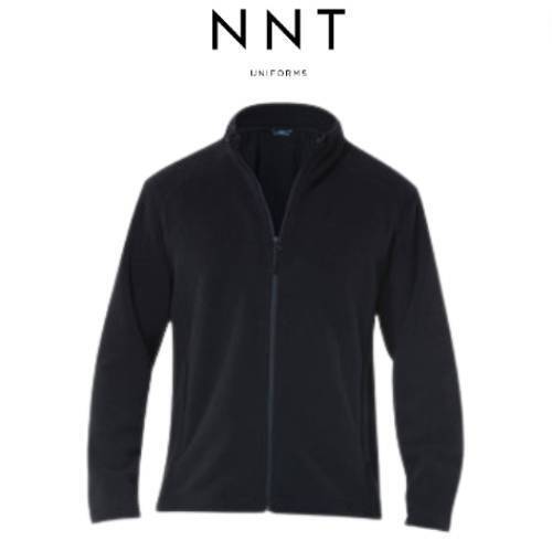 NNT Mens Polar Fleece Zip Jacket Lined Navy Stretch Zip Vest Long Sleeve CATB8S