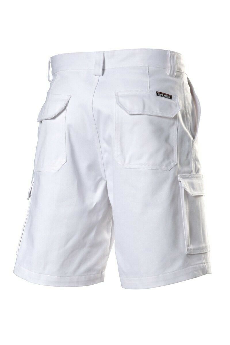 Hard Yakka Generation Gen Y Cotton Cargo Drill Shorts Work Tough Y05500-Collins Clothing Co