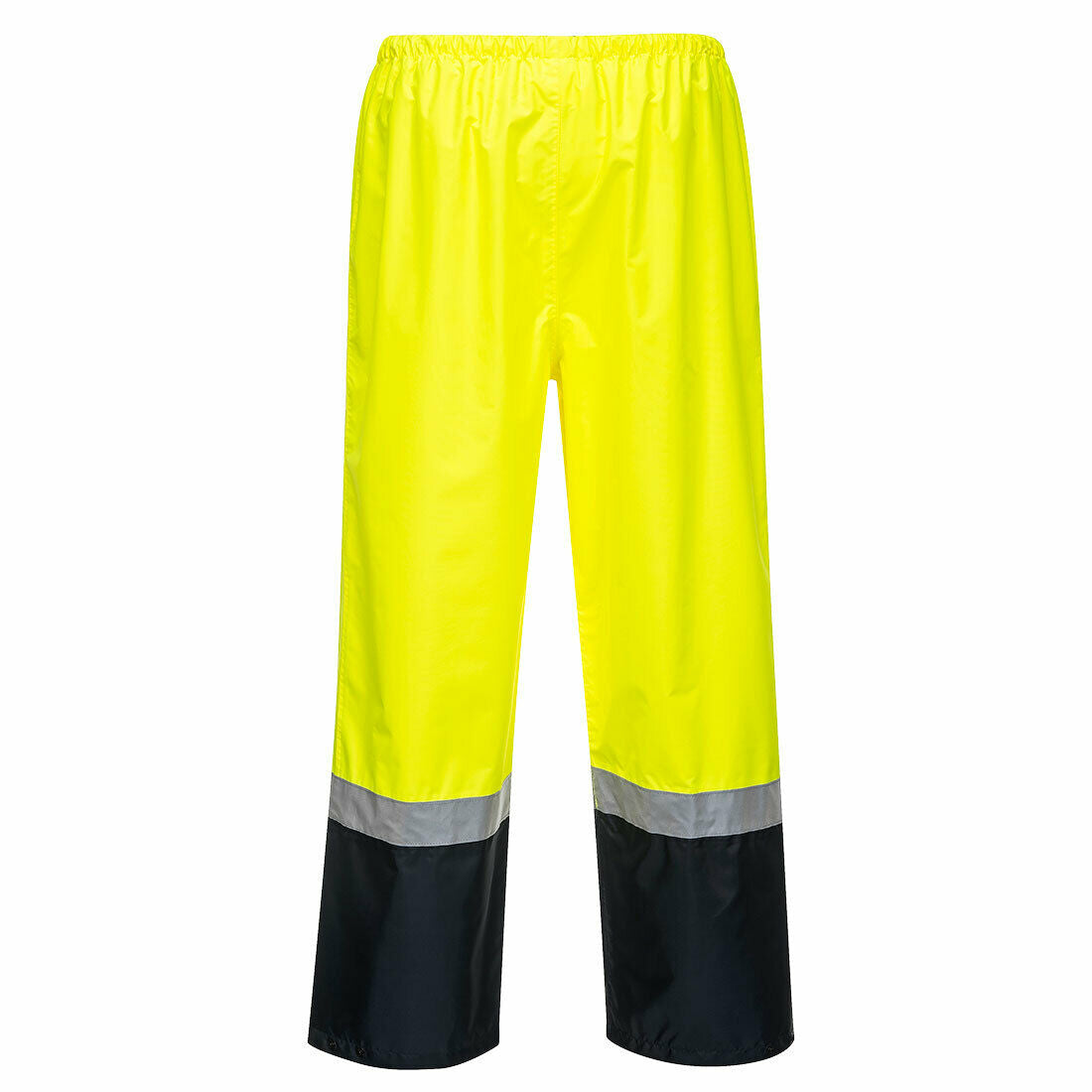 Portwest Mens Wet Weather Leisure Pants Waterproof Hi-Vis Work Reflective MP202-Collins Clothing Co