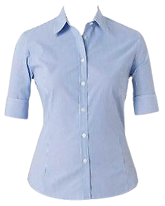 NNT Womens Discontinued Cotton Blend Stripe French Cuff Business Shirt CAT47H-Collins Clothing Co