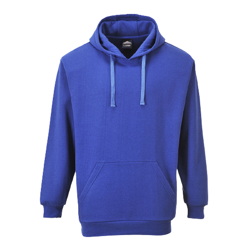 Portwest Roma Hoody Soft Blue Sweatshirt Drawstring Hooded Long Sleeve B302-Collins Clothing Co