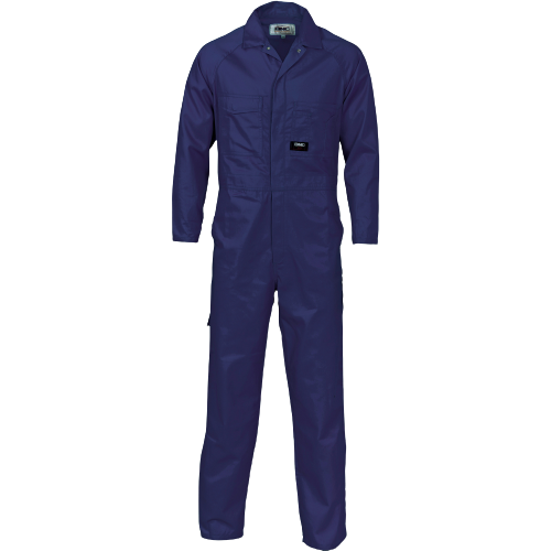 DNC Workwear Mens Polyester Lightweight Cool-Breeze Cotton Drill Coverall 3104