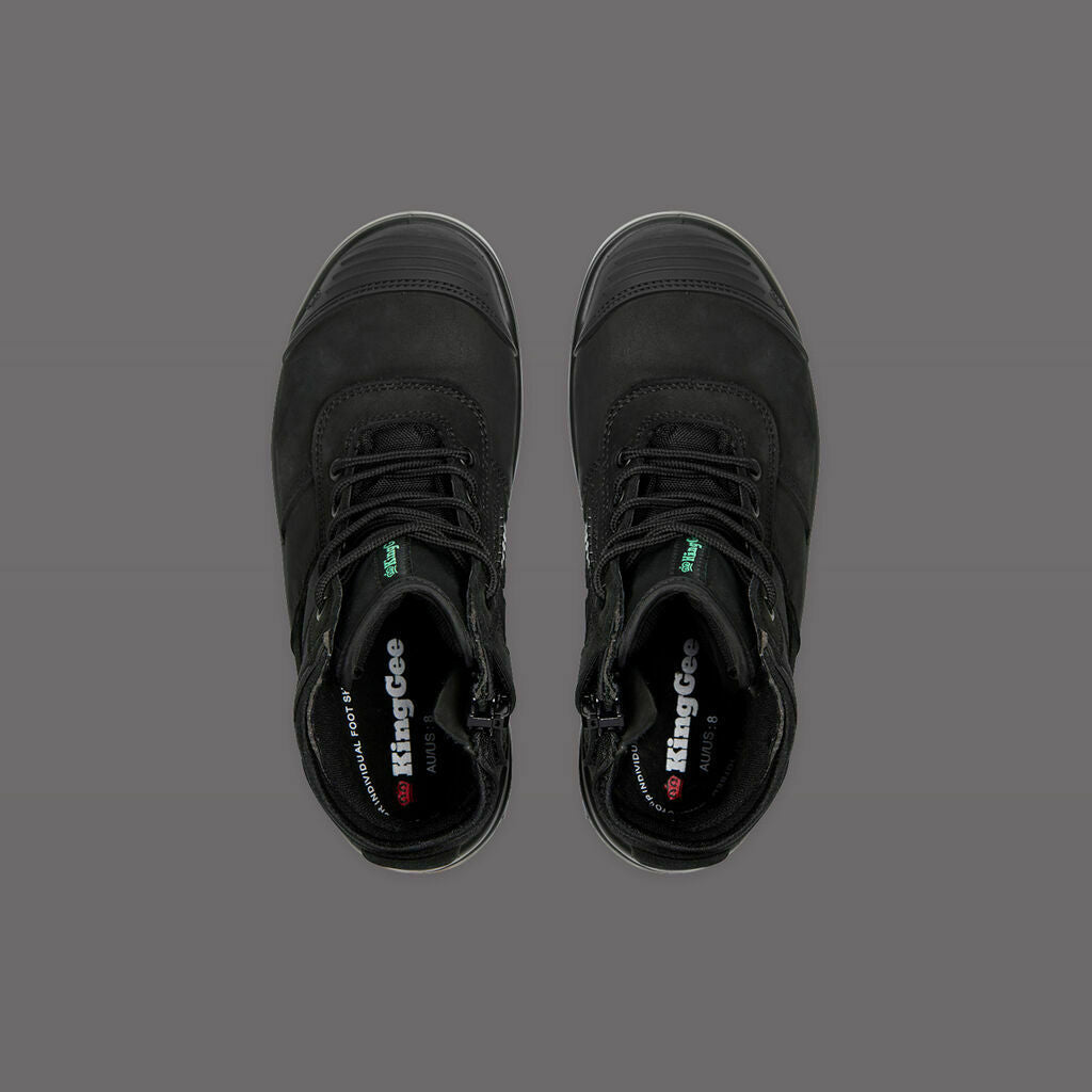 KingGee Womens Tradie 5 Work Boots Work Safety Memory Foam Toe Protect K26490-Collins Clothing Co