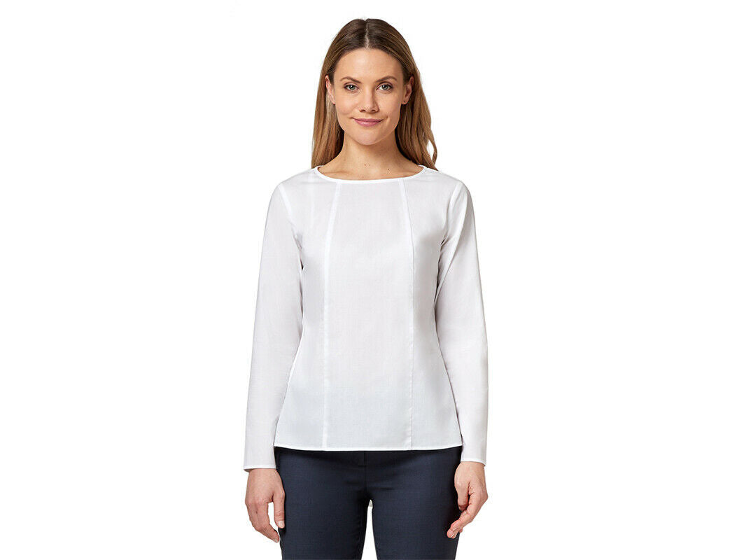 NNT Womens Long Sleeve Formal Stretch Shell Shirt Classic Fit Business CATUCP-Collins Clothing Co