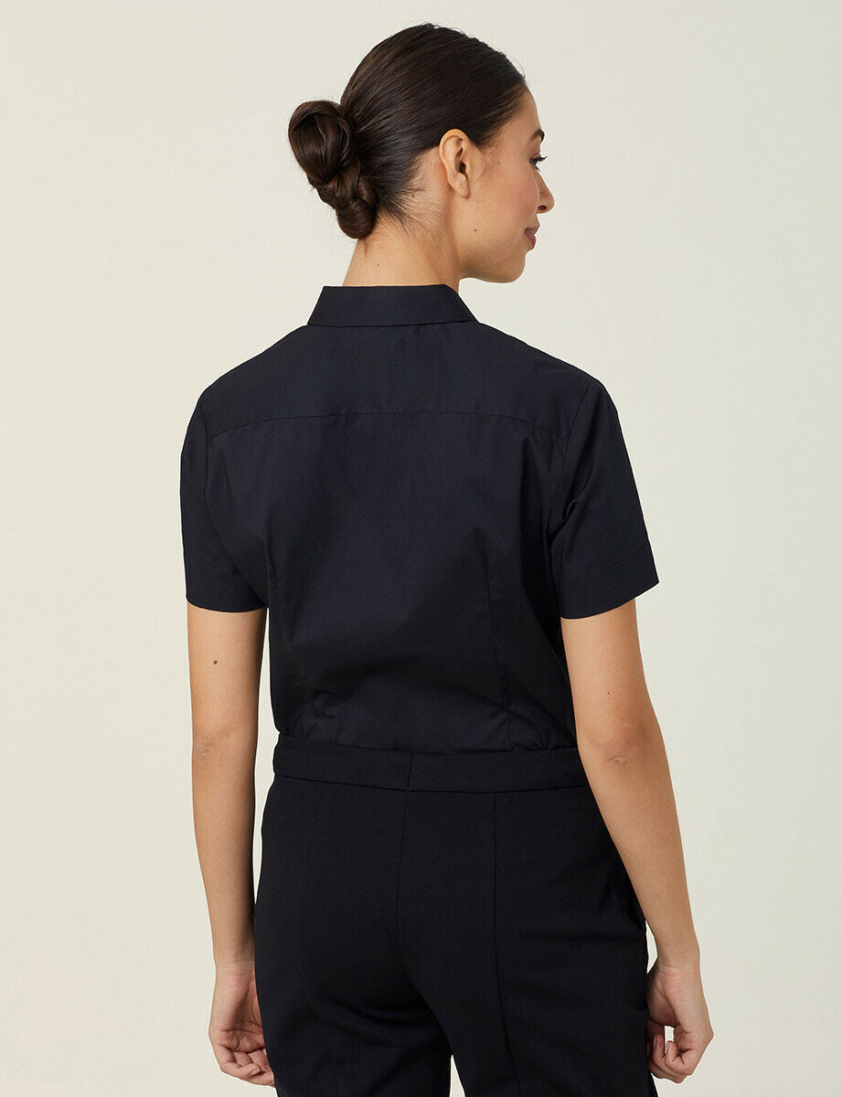 NNT Women Avignon Short Sleeve Slim Shirt Casual Comfortable Business CATUK8-Collins Clothing Co