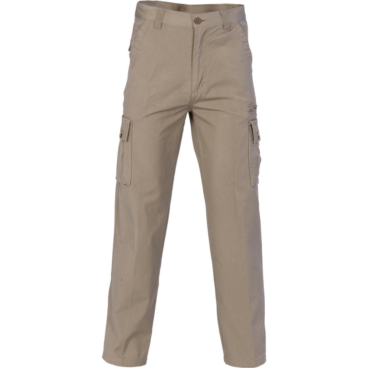 DNC Workwear Mens Island Cotton Duck Weave Cargo Pants Comfortable Work 4535-Collins Clothing Co