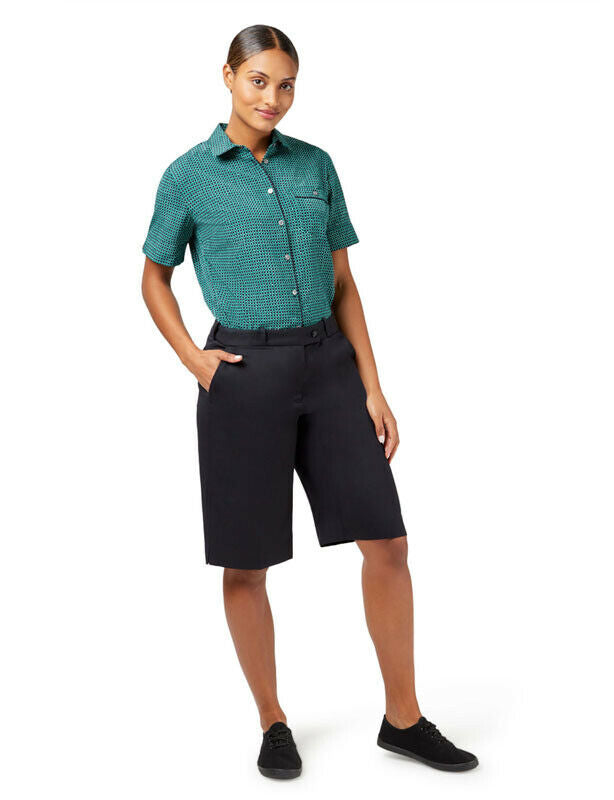 NNT Women P/V Gaberdine Secret Waist Shorts Elastic Waistband Short CAT3AN-Collins Clothing Co