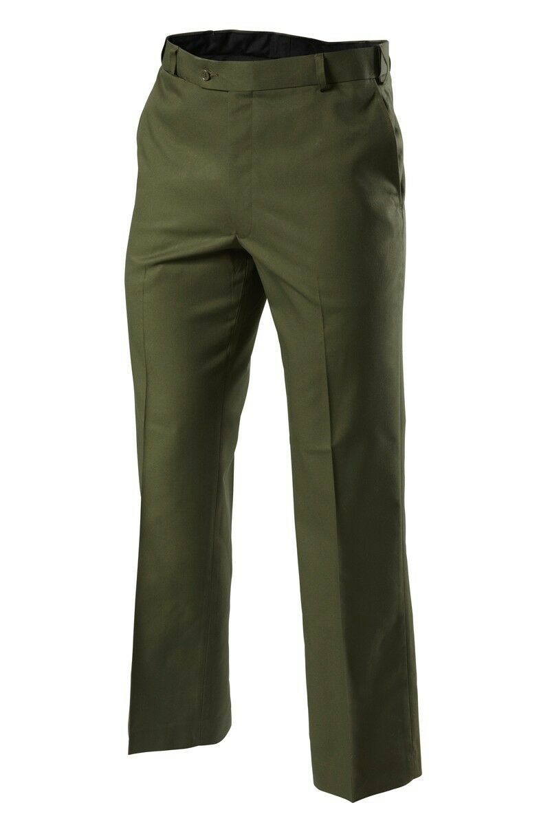 Mens Hard Yakka Foundations Trousers Press Pants Plain Adjustable Work Y02594-Collins Clothing Co